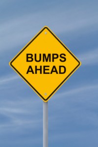 bumps ahead